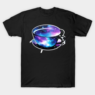 Milky way  in the cup T-Shirt